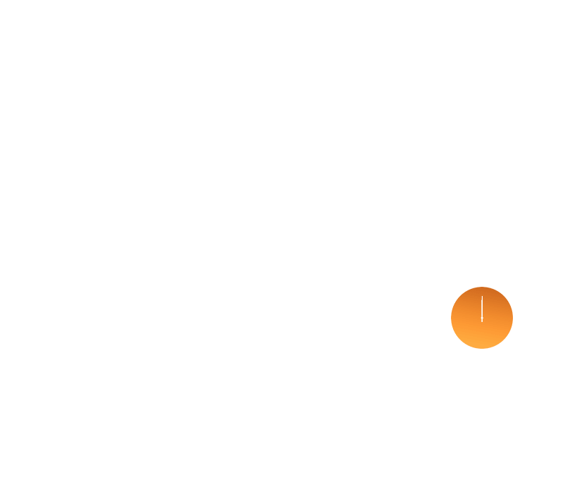 Animated clock on Marketing automation diagram
