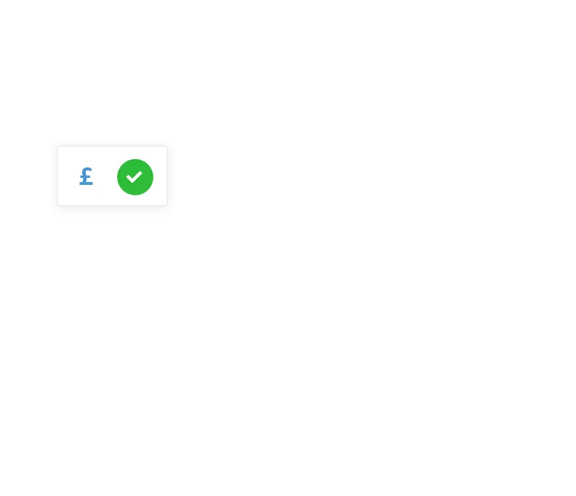 Check mark on Marketing automation diagram