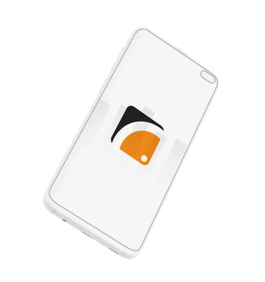 Digital marketing graphic - Phone