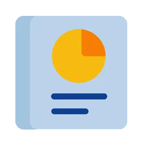 report and analysis icon