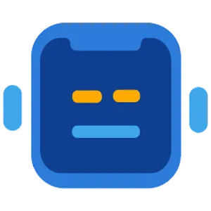 AI robot icon