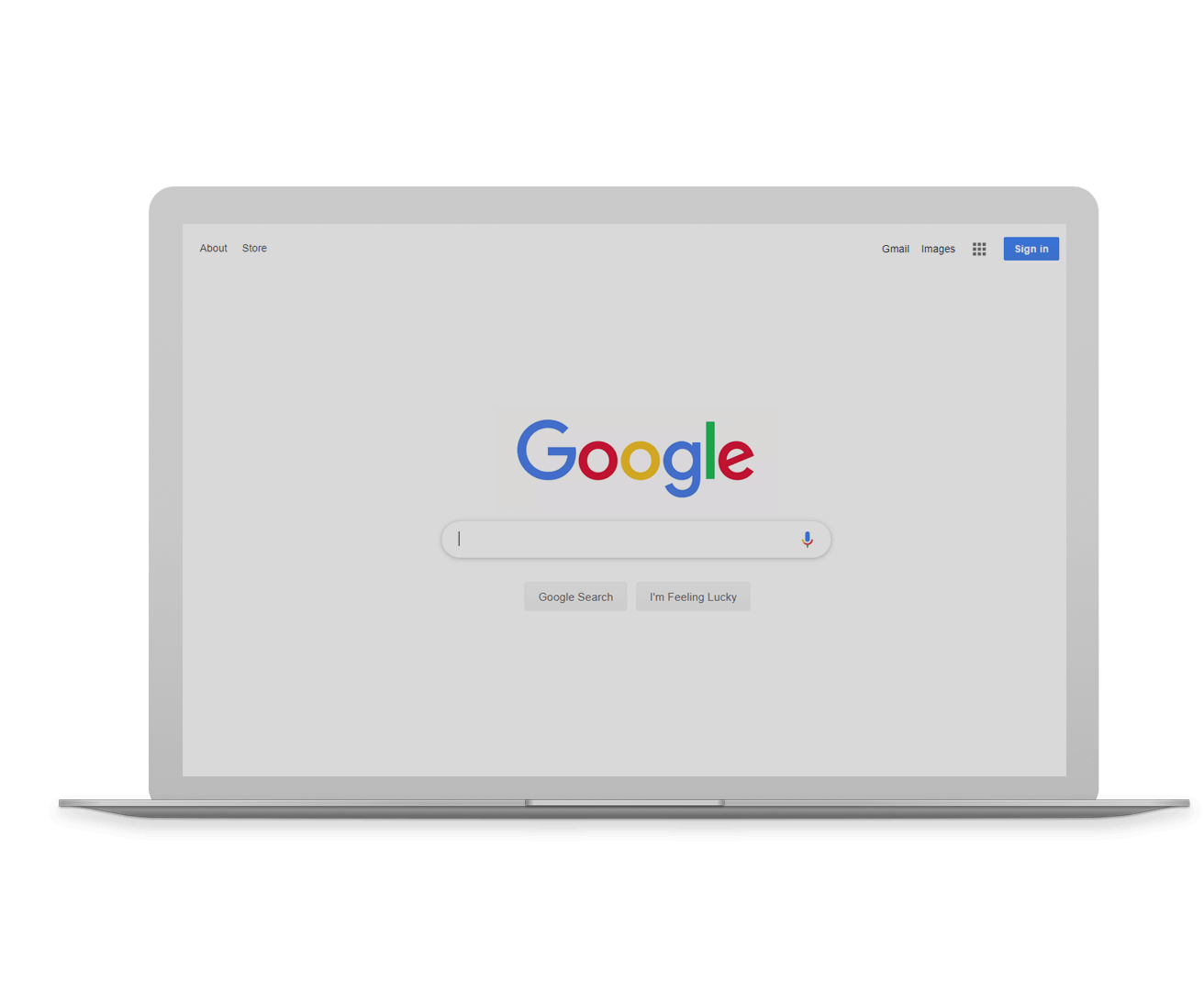 google screen laptop